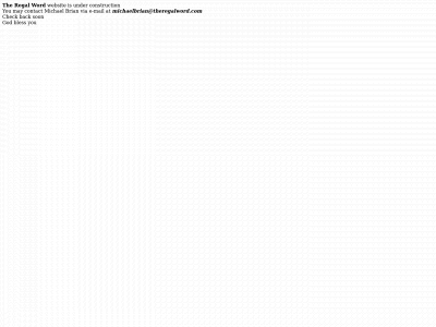 theregalword.com snapshot