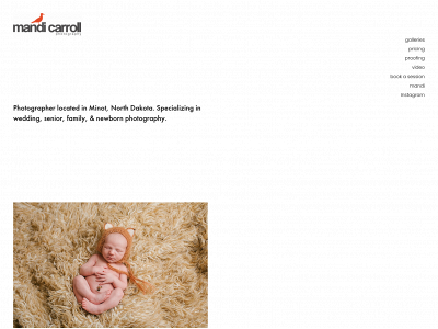 mandicarroll.com snapshot