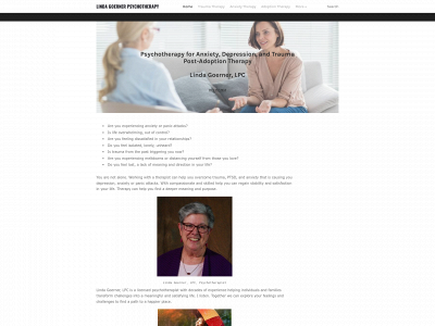 www.lindagoernerpsychotherapy.com snapshot