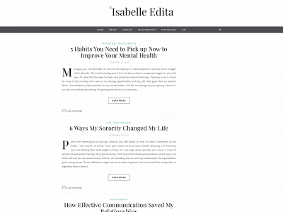 isabelleedita.com snapshot