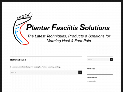 plantarfasciitis.solutions snapshot