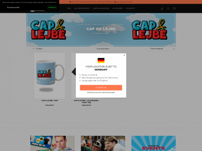 capoglejbe.dk snapshot