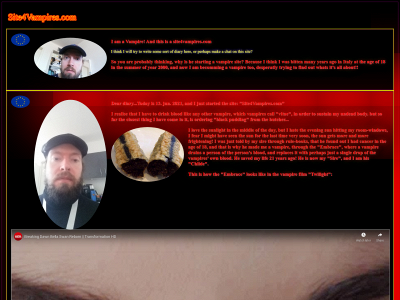 site4vampires.com snapshot