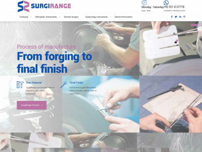 surgirange.com snapshot