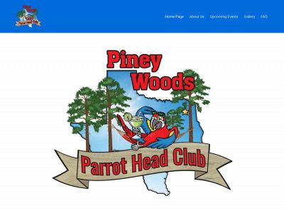 pineywoodsparrotheadclub.com snapshot