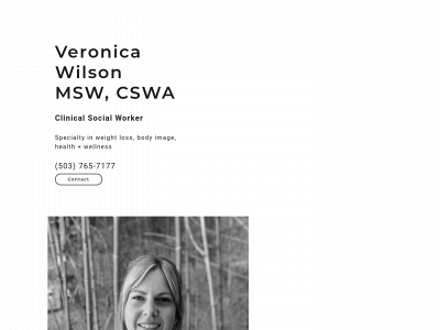 veronicawilsontherapy.com snapshot