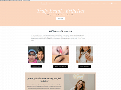 www.trulybeautyesthetics.com snapshot