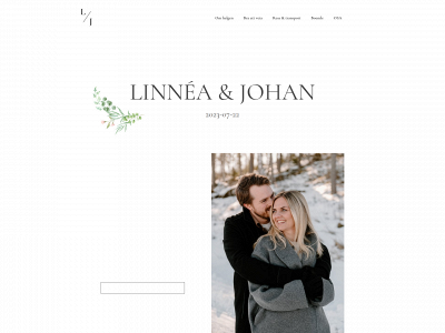 linneaochjohan.se snapshot