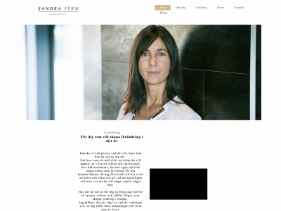 sandraferm.se snapshot