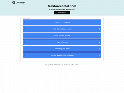 taskforceantal.com snapshot