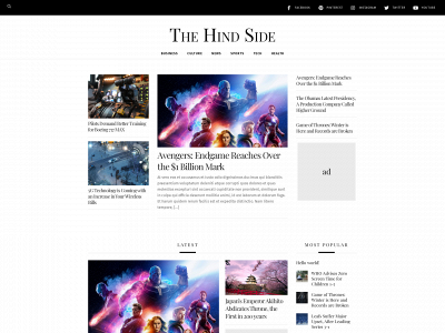 thehindside.com snapshot