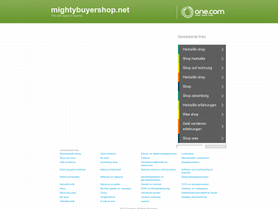mightybuyershop.net snapshot
