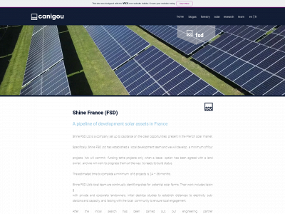 shine-france.com snapshot