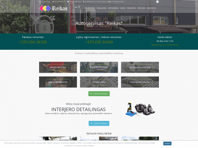 reikas.lt snapshot