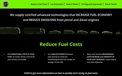 emissionsandfuelsavings.com snapshot