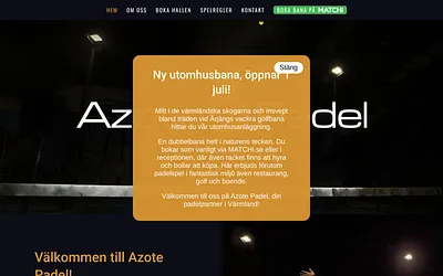 azotepadel.se snapshot