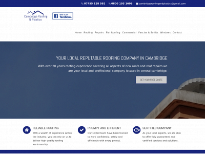 cambridgeroofingandplastics.uk snapshot