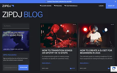 blog.zipdj.com snapshot