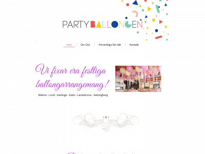 partyballongen.se snapshot