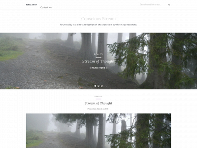 conscious-stream.org snapshot