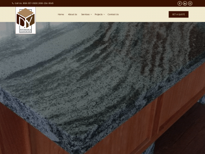 dywoodworkandcountertops.com snapshot
