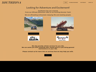 www.southzona.com snapshot