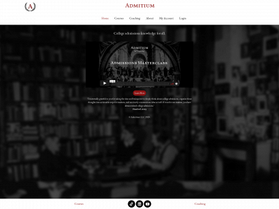 admitium.com snapshot