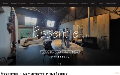 essentielsprl.be snapshot