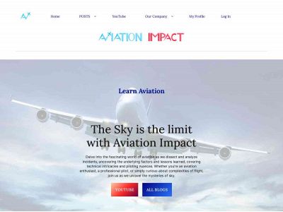 aviationimpact.com snapshot