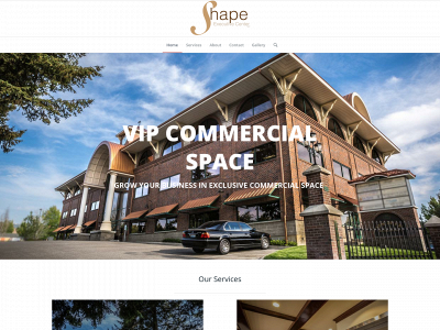 shapeexecutivecenter.com snapshot