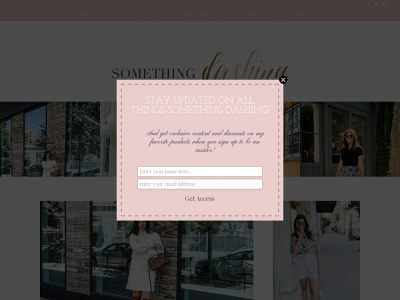 somethingdashing.com snapshot