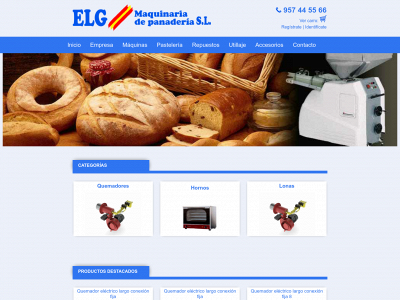 maquinaspanaderia.com snapshot