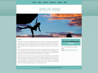 evelynreed.net snapshot