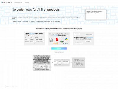 flowstream.ai snapshot