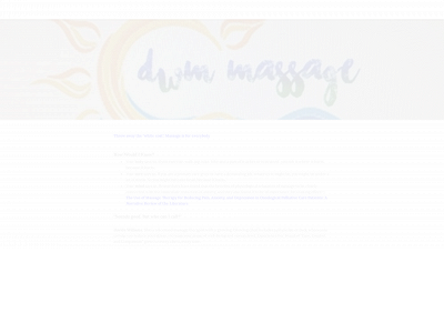 www.davidawilliamsandmassage.com snapshot