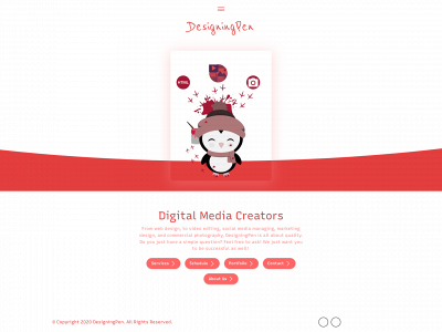 designingpen.com snapshot
