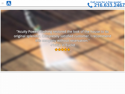 acuitypowerwashing.com snapshot