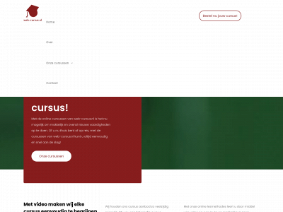 web-cursus.nl snapshot