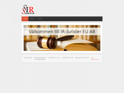 ir-jurister.se snapshot