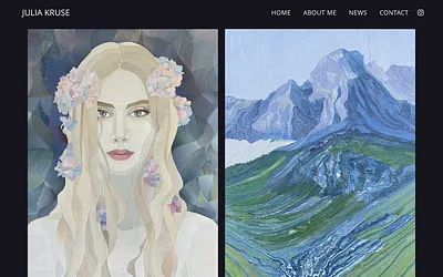 juliakruseart.ch snapshot