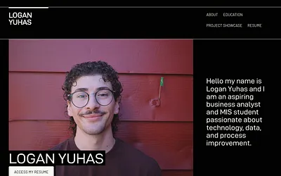 logan-yuhas.com snapshot