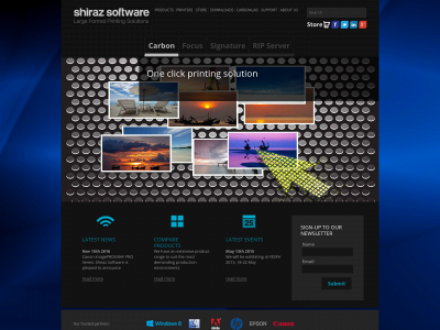 shiraz-software.com snapshot