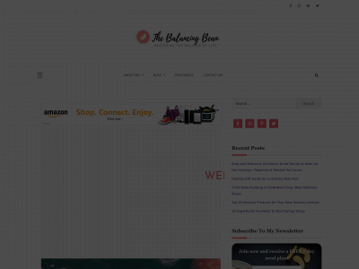 thebalancingbean.com snapshot