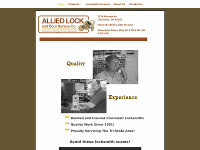 alliedlockanddoor.com snapshot
