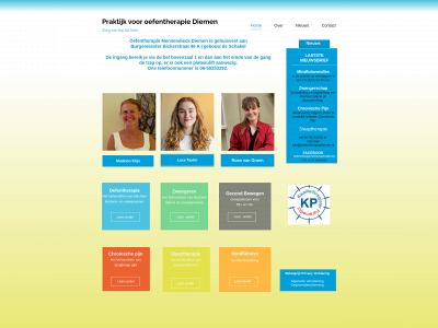 oefentherapiediemen.nl snapshot