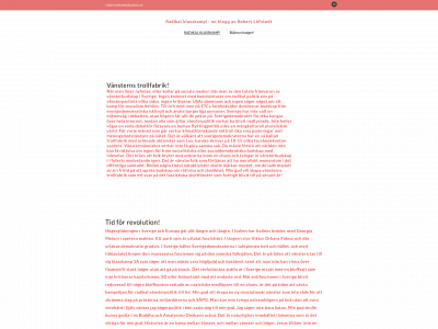 radikalklasskamp.se snapshot