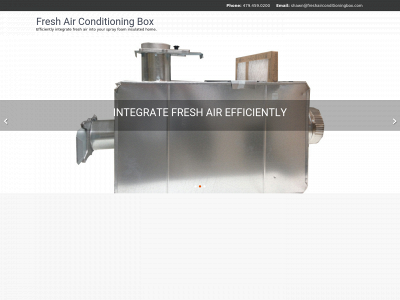 freshairconditioningbox.com snapshot