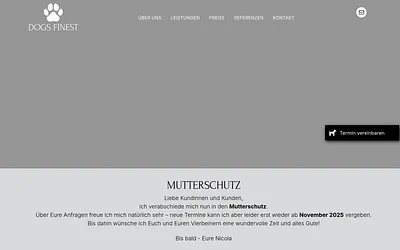 dogs-finest-luedinghausen.de snapshot
