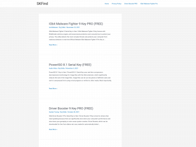 serialkeyfind.me snapshot