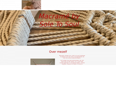 macramesoletosoul.be snapshot